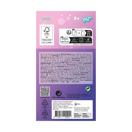 Totum: Gabby's Dollhouse - Hair Accessories (Tt420922)