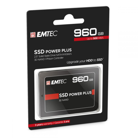 Emtec Εσωτερικός Σκληρός Δίσκος ssd 2.5 Sata X150 960gb