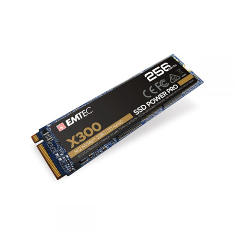 Emtec Εσωτερικός Σκληρός Δίσκος ssd m2 Nvme X300 256gb Intern