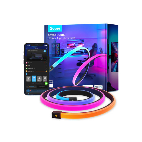 Govee Rgbic led Neon Rope Light for Desks - 3m