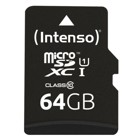 Micro sd Intenso 64gb Card Class 10 uhs-i Professional