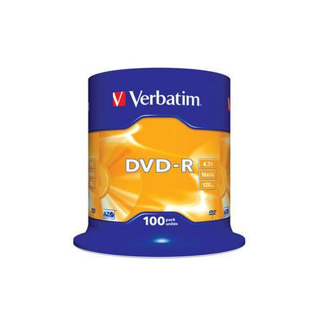 Dvd-r Verbatim 43549  azo 4.7gb 16x Matt Silver Surface