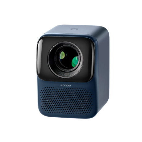 Wanbo t2 max new Dark Blue Projector (Full hd 1080p, Android, Wifi, Bluetooth, 450 Ansi, Auto Focus)