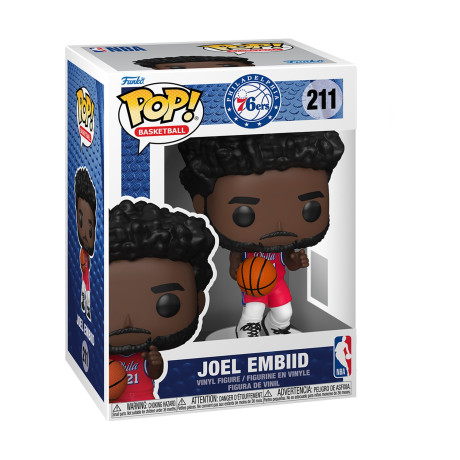 Funko Pop! Basketball: Philadelphia 76ers - Joel Embiid #211 Vinyl Figure