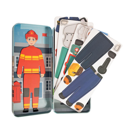 As Happihobbi: City Heroes - Magnet tin (1029-64074)