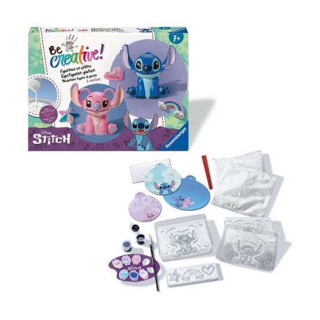 Ravensburger Disney be Creative!: diy - Stitch & Angel Figures (23877)