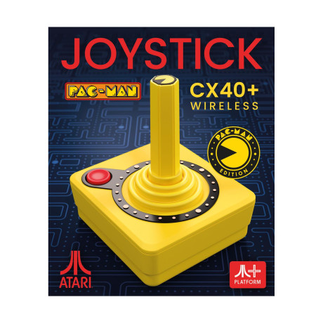 Atari pac-Man: Cx40+ Wireless Joystick - pac-man