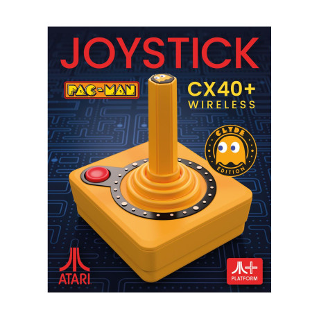 Atari pac-Man: Cx40+ Wireless Joystick - Clyde