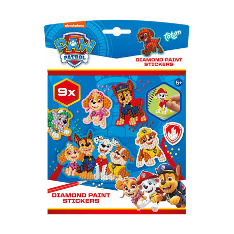 Totum: paw Patrol - Diamond Paint Stickers (Tt721203)
