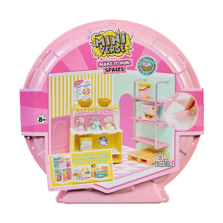 Mga Miniverse: Make it Mini Spaces Starter Pack - ice Cream Playset (566212)