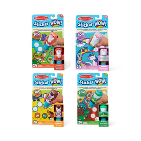 Melissa & Doug Arts and Crafts: Sticker Wow! - Olive (20156128)