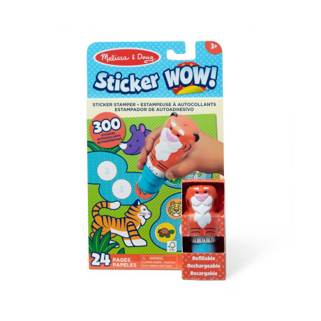 Melissa & Doug Arts and Crafts: Sticker Wow! - Olive (20156128)