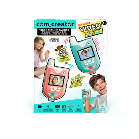 As σετ 2 Walkie - Talkie με Video Creator (1863-42348)