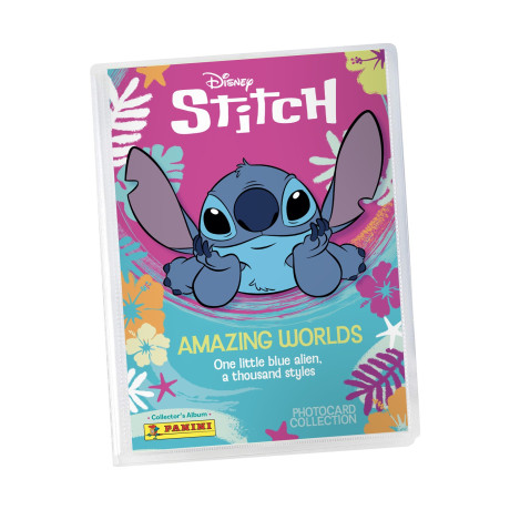 Panini Disney: Stitch Photocard - Binder (36 Pages With Card Cases)