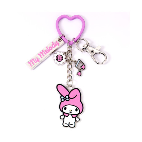 Carat Shop Hello Kitty - my Melody Keyring With Charms (Hkkr0020)