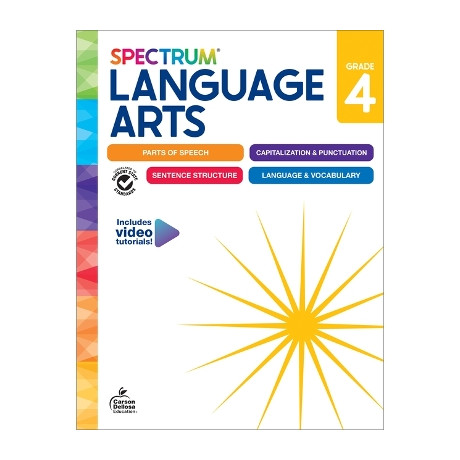 Spectrum Language Arts Workbook Grade 4