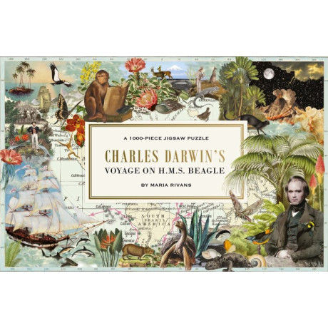 Charles Darwins Voyage on H.m.s. Beagle : a 1000-Piece Jigsaw Puzzle