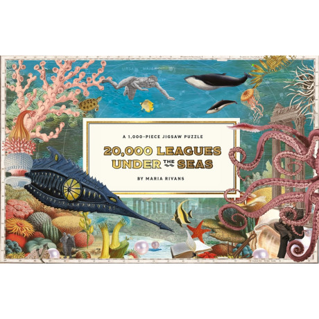 20,000 Leagues Under the sea : a 1000-Piece Jigsaw Puzzle
