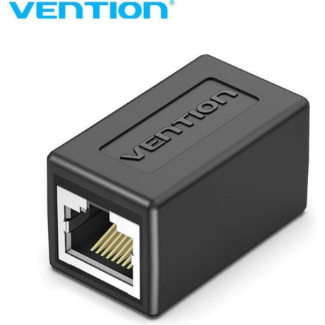 Vention Cat.6 ftp Network Extender Rj45 Connector Black 10-Pack (Ipvb0-10) (Venipvb0-10)