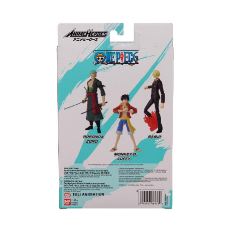Bandai Anime Heroes: one Piece - Sanji Action Figure (6,5") (36933)