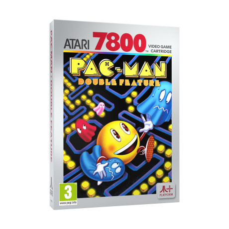 Atari pac-Man:double Feature (Compatible With 2600+,7800+,7800)