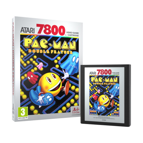 Atari pac-Man:double Feature (Compatible With 2600+,7800+,7800)
