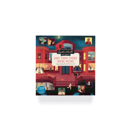 The World of Agatha Christie the Novels: and Then There Were None : a Jigsaw Puzzle With Over 40 clu