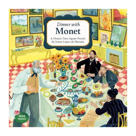 Dinner With Monet : a 1000-Piece Jigsaw Puzzle