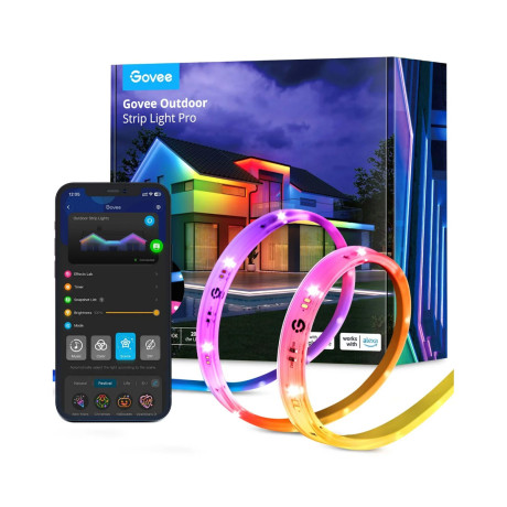 Govee H70a1 Rgbic Outdoor Strip Light pro 10m Ip65