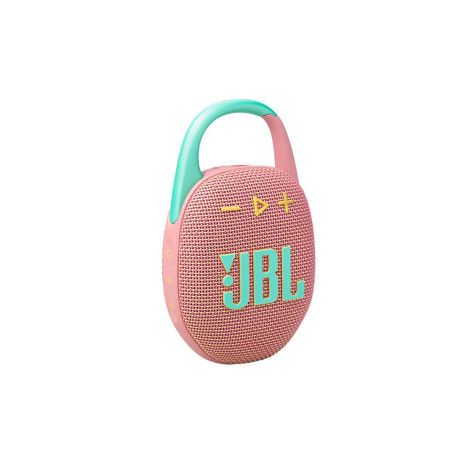 Jbl Clip 5, Portable Bluetooth Speaker, Water-Dust Proof Ip67, (Pink) Jblclip5pink