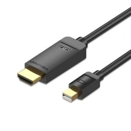 Vention 4k Mini Displayport to Hdmi Cable 3m Black (Hahbi) (Venhahbi)