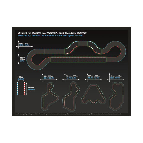Carrera Hybrid: Accessories - Track Pack 1 (50052001)