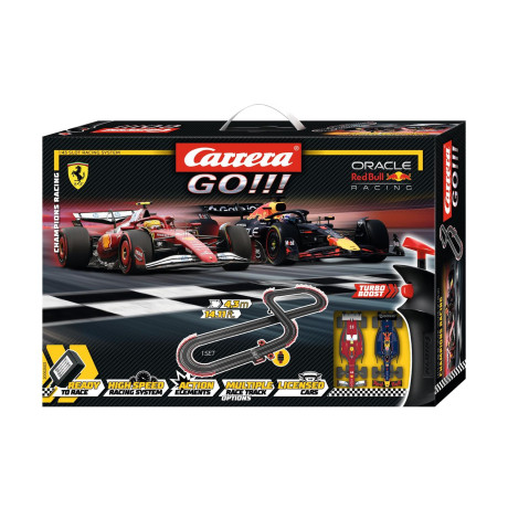 Carrera Go!!! Set: Champion's Racing - 1:43 Slot Racing System (20062603)