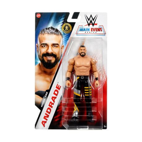 Mattel Wwe®: Main Event Series - Andrade Action Figure (Jcv49)