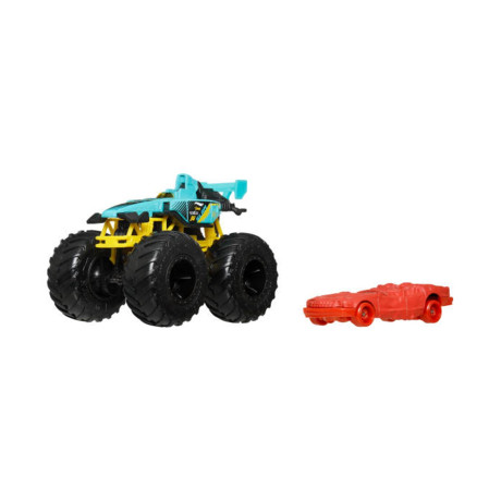 Mattel hot Wheels: Monster Trucks - Slam Prix / Prix Collision 2 Pack Vehicles (Jjt57)