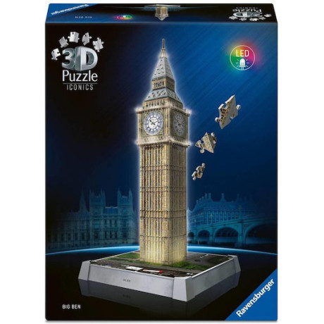 3d Iconics big ben Night Edition 216τμχ