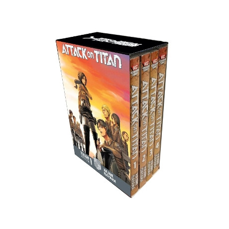 Attack on Titan Season 1 Part 1 Manga box set