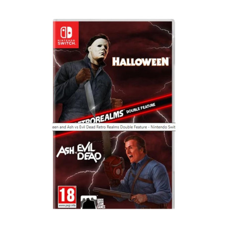 Nsw Halloween and ash vs Evil Dead Retro Realms Double Feature