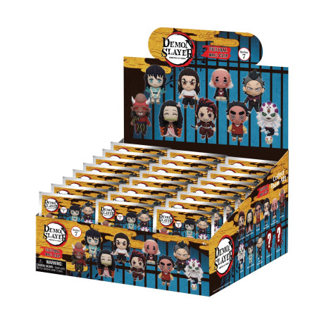 Monogram: Demon Slayer (Series7) (Blind Bag/random) 3d Foam bag Clips Figures (74645)