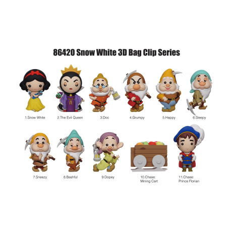 Monogram Disney: Snow White Classic (Series 66) (Blind Bag/random) 3d Foam bag Clips Figures (86420)
