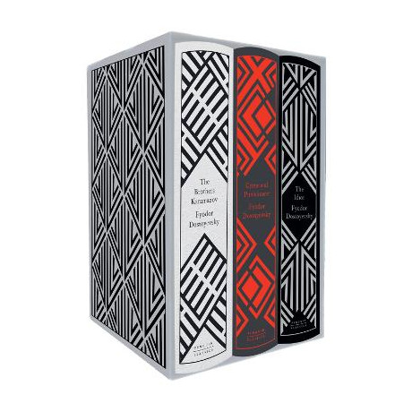 Penguin Classics Clothbound : Fyodor Dostoyevsky Boxed Set: Crime and Punishment, the Idiot, the Brothers Karamazov hc