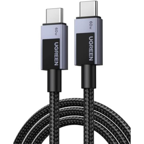 Ugreen usb-c to usb-c Cable L524 60w pd 3m Gray (55776) (Ugr55776)