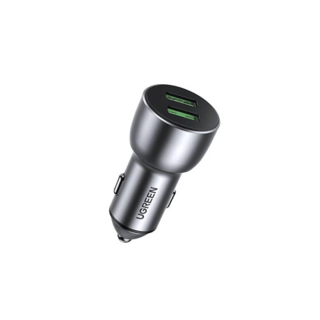 Ugreen car Charger qc 3.0 2xusb 36w Grey (10144) (Ugr10144)