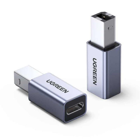 Ugreen usb-c to usb-b Us382 Adapter for Printer Gray (20120) (Ugr20120)