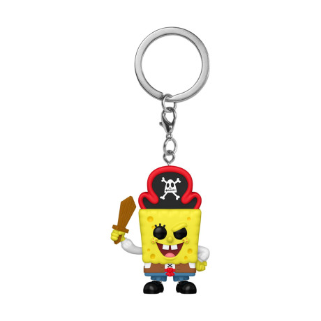 Funko Pocket Pop!: the Spongebob Movie - Spongebob Squarepants (Pirate) Vinyl Figure Keychain