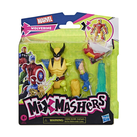 Hasbro Marvel Avengers: Mixmashers - Wolverine Figure (G2877)