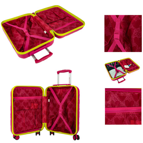 Βαλίτσα Καμπίνας AGATHA RUIZ DE LA PRADA Fouchsia 135050-01