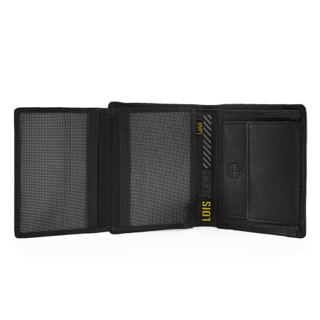 Πορτοφόλι Ανδρικό Δερμάτινο Lois Μαύρο 205230-01
