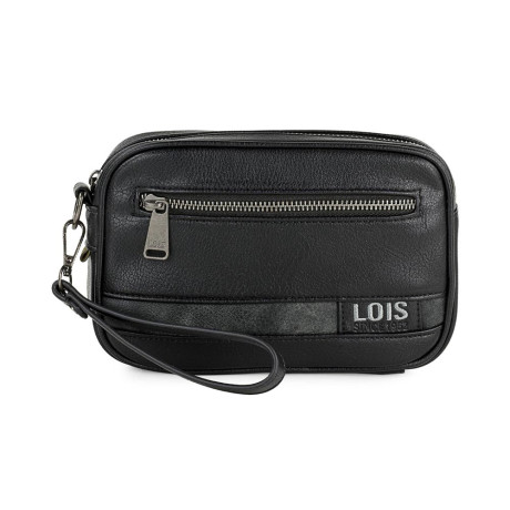 Τσαντάκι - Πορτοφόλι χειρός Lois Μαύρο 310285-01