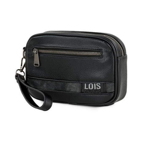 Τσαντάκι - Πορτοφόλι χειρός Lois Μαύρο 310285-01